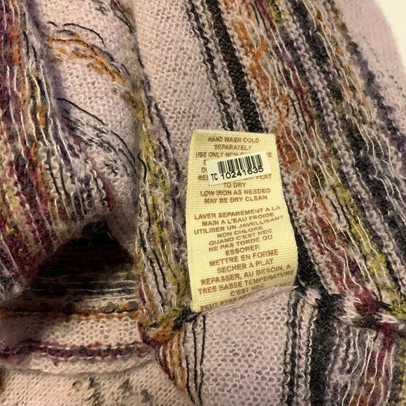 Free People Lavender Mixed Fabric Knit Tunic - Women’s Size XS - Picture 8 of 8